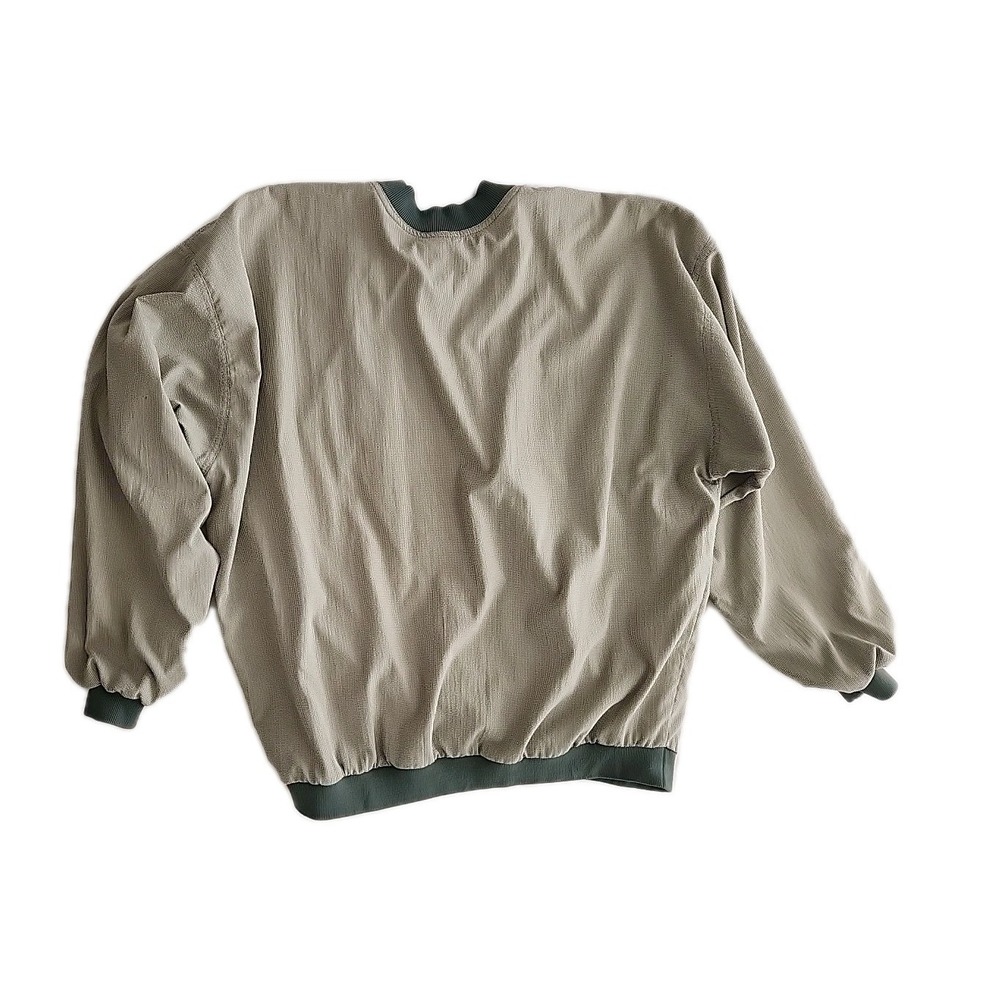 VTG Nicklaus Men's Large Soft Shell Golf Pullover Windbreaker Gray Long Sleeve - Picture 3 of 11